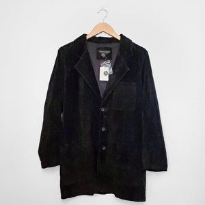 NWT Vintage WinterSilks Suede & Silk Jacket, Sm